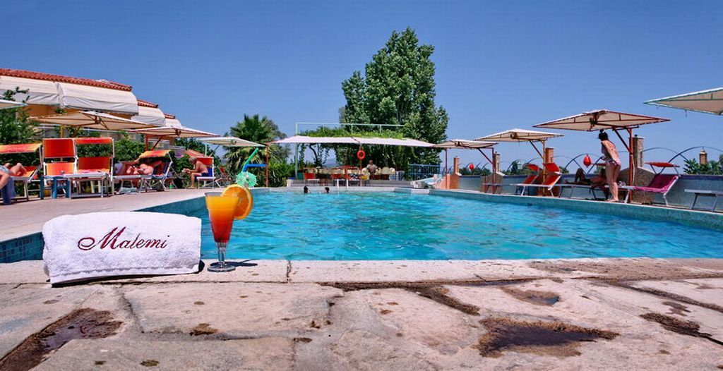 Malemi Organic Hotel Skala Kallonis Exterior foto